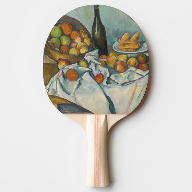 Paul Cezanne - The Basket of Apples Ping Pong Paddle (Front)