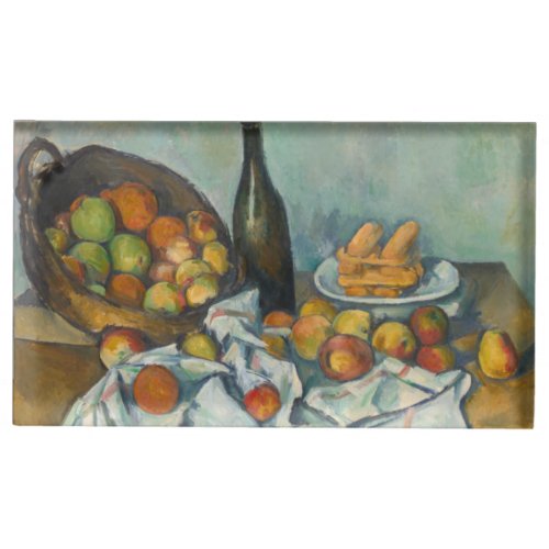 Paul Cezanne _ The Basket of Apples Place Card Holder