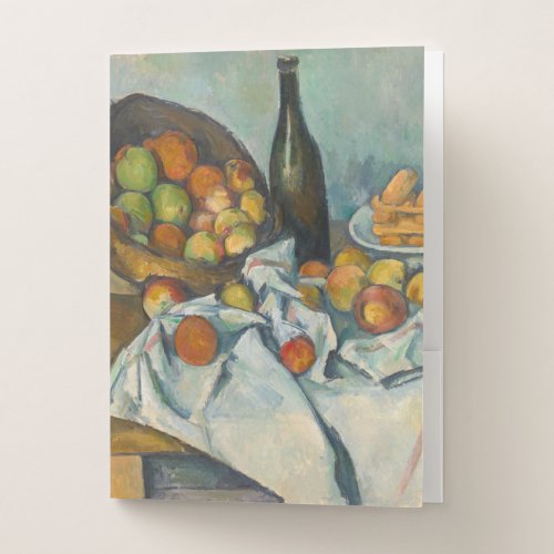 Paul Cezanne _ The Basket of Apples Pocket Folder