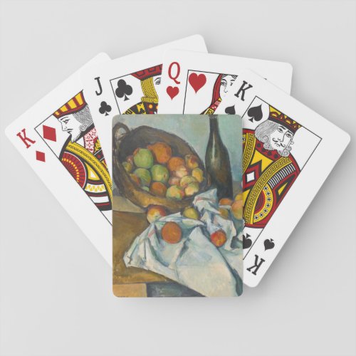 Paul Cezanne _ The Basket of Apples Poker Cards