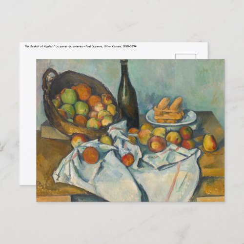 Paul Cezanne _ The Basket of Apples Postcard