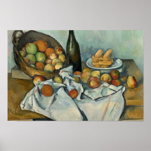 Paul Cezanne _ The Basket of Apples Poster
