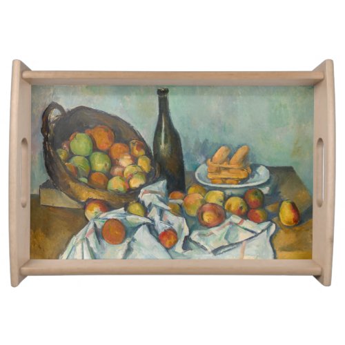 Paul Cezanne _ The Basket of Apples Serving Tray