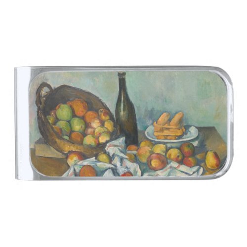 Paul Cezanne _ The Basket of Apples Silver Finish Money Clip
