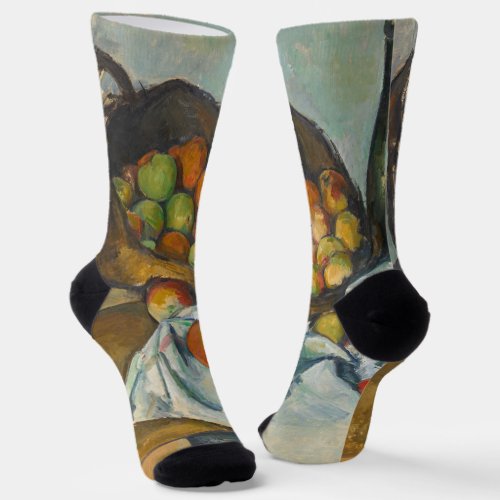 Paul Cezanne _ The Basket of Apples Socks