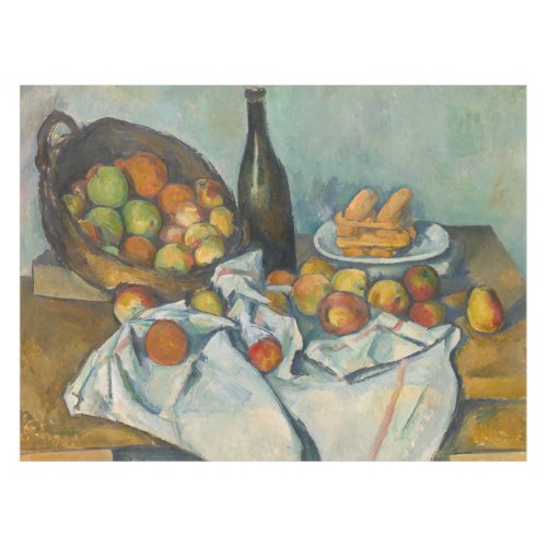 Paul Cezanne _ The Basket of Apples Tablecloth