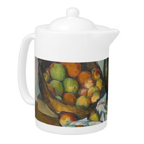 Paul Cezanne _ The Basket of Apples Teapot