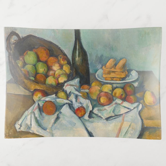 Paul Cezanne - The Basket of Apples Trinket Tray (Front)