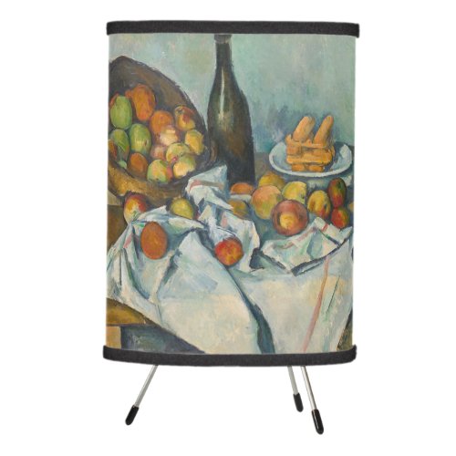 Paul Cezanne _ The Basket of Apples Tripod Lamp