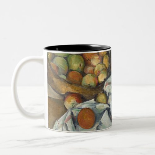 Paul Cezanne _ The Basket Of Apples Two_Tone Coffee Mug