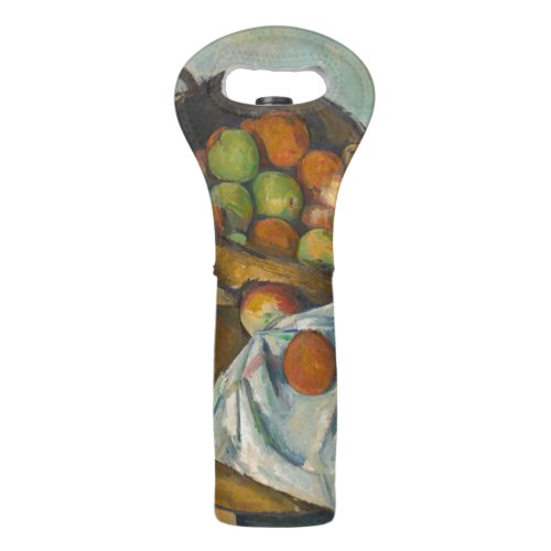 Paul Cezanne _ The Basket of Apples Wine Bag