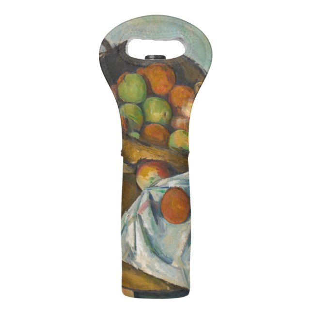 Paul Cezanne - The Basket of Apples Wine Bag (Front)