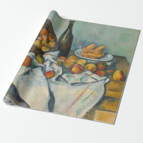 Paul Cezanne _ The Basket of Apples Wrapping Paper