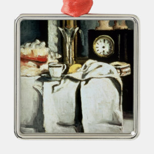 Paul Cezanne   The Black Marble Clock, c.1870 Metal Ornament