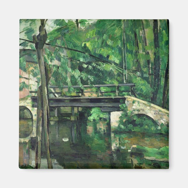Paul Cezanne | The Bridge at Maincy or The Bridge  Magnet (Front)