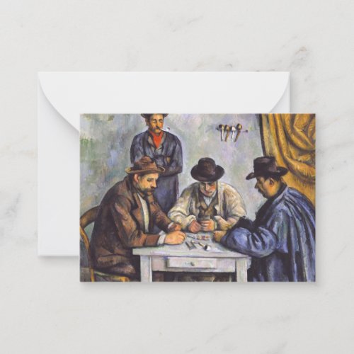 Paul Cezanne _ The Card Players