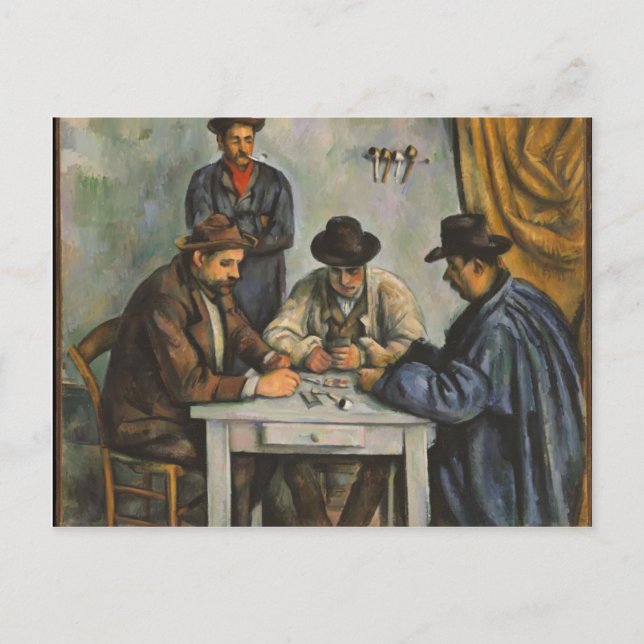 Paul Cezanne- The Card Players (Front)