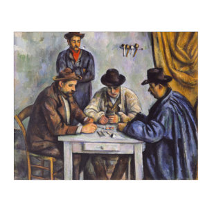Paul Cezanne - The Card Players Acrylic Print