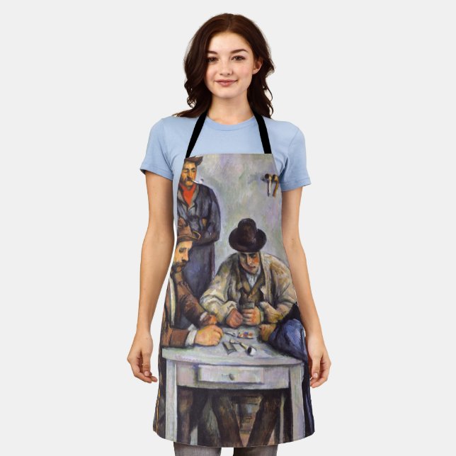 Paul Cezanne - The Card Players Apron (Worn)