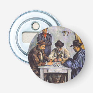 Paul Cezanne - The Card Players Bottle Opener
