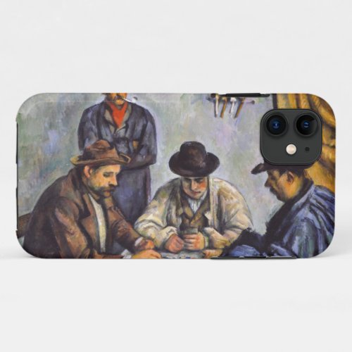 Paul Cezanne _ The Card Players iPhone 11 Case