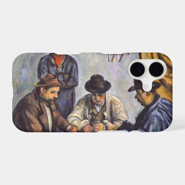 Paul Cezanne - The Card Players Case-Mate iPhone Case (Back (Horizontal))
