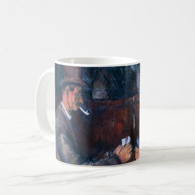 Paul Cezanne - The Card Players Coffee Mug (Front Left)