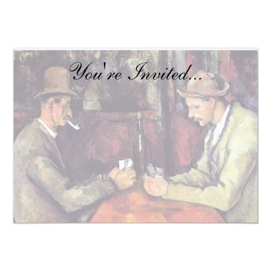 Paul Cezanne - The Card Players Fine Art Painting