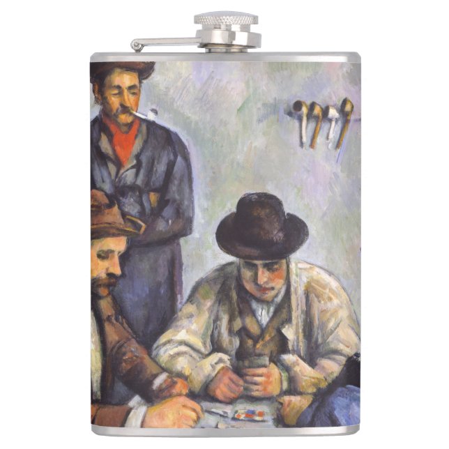 Paul Cezanne - The Card Players Flask (Front)