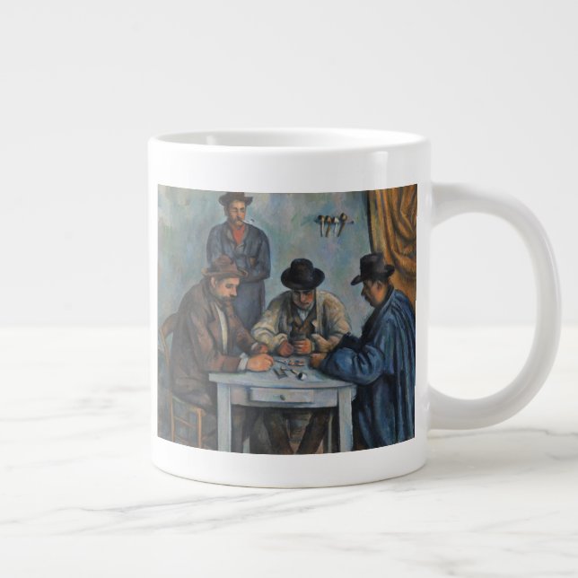Paul Cezanne | The Card Players Giant Coffee Mug (Right)