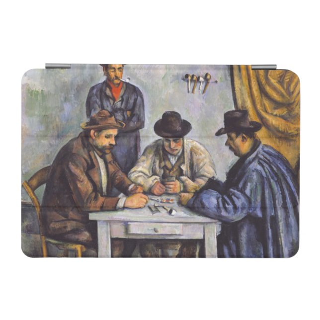 Paul Cezanne - The Card Players iPad Mini Cover (Horizontal)