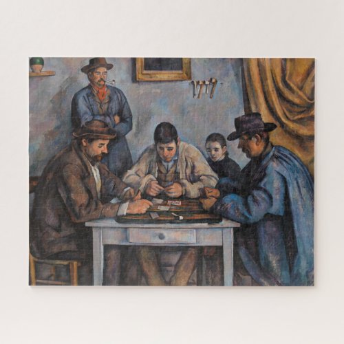 Paul Cezanne _ The Card Players Jigsaw Puzzle