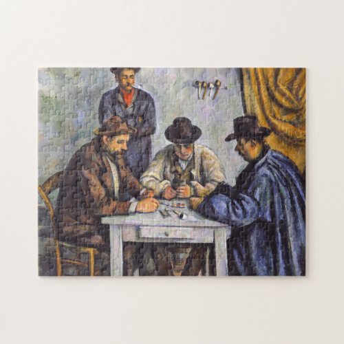 Paul Cezanne _ The Card Players Jigsaw Puzzle