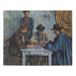 Paul Cezanne The Card Players Jigsaw Puzzle