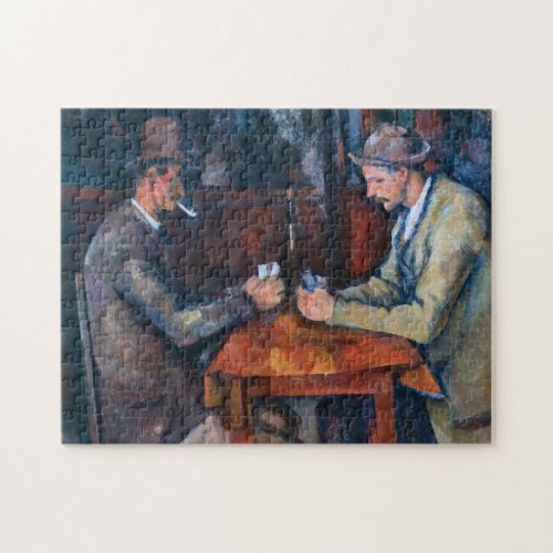 Paul Cezanne _ The Card Players Jigsaw Puzzle