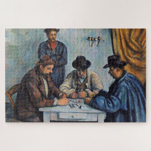 Paul Cezanne - The Card Players Jigsaw Puzzle (Horizontal)