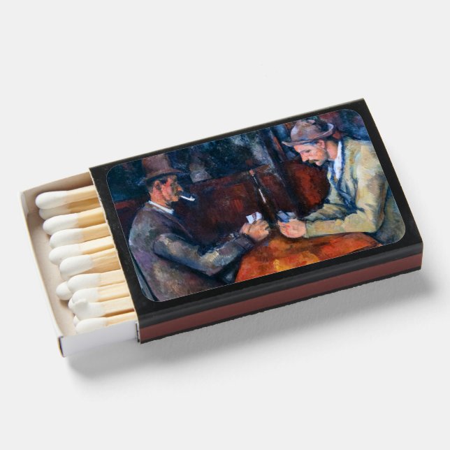 Paul Cezanne - The Card Players Matchboxes (Front Open)
