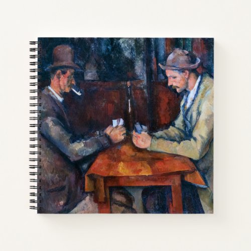 Paul Cezanne _ The Card Players Notebook