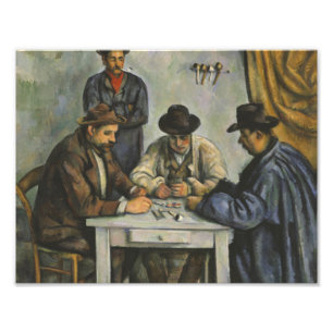Paul Cezanne - The Card Players Photo Print