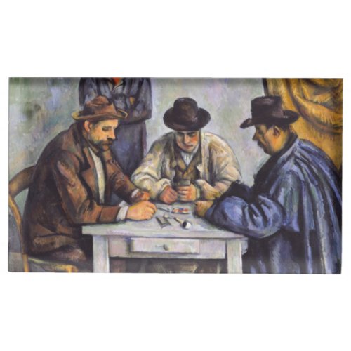 Paul Cezanne _ The Card Players Place Card Holder