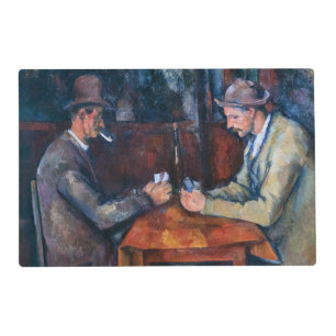 Paul Cezanne - The Card Players Placemat