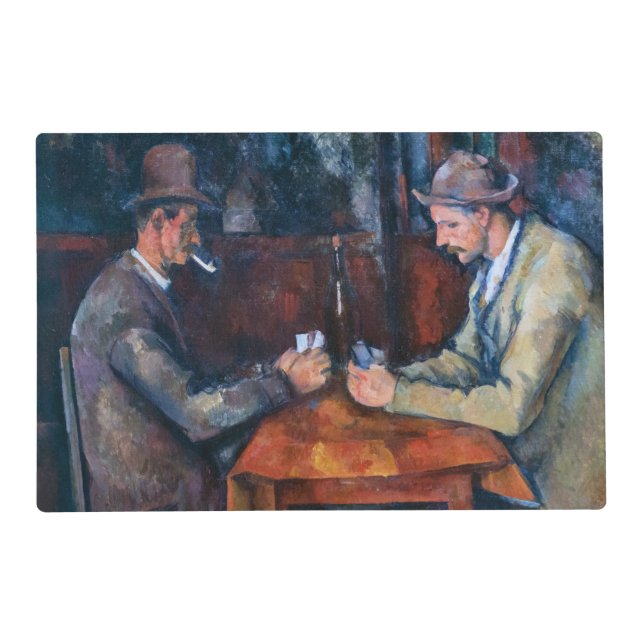 Paul Cezanne - The Card Players Placemat (Front)