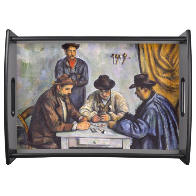 Paul Cezanne - The Card Players Serving Tray (Front)