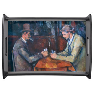 Paul Cezanne - The Card Players Serving Tray
