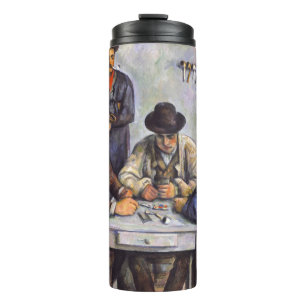Paul Cezanne - The Card Players Thermal Tumbler