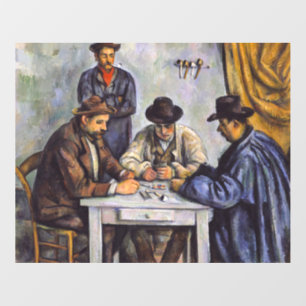 Paul Cezanne - The Card Players Wall Decal