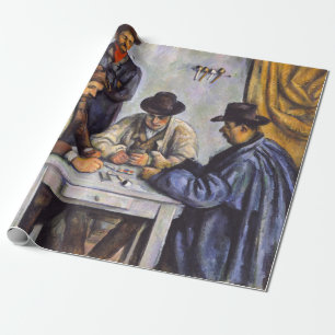 Paul Cezanne - The Card Players Wrapping Paper