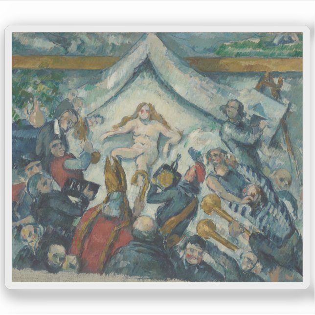Paul Cézanne - The Eternal Feminine Sticker (Front)