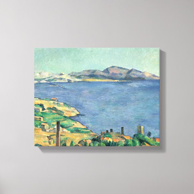 Paul Cezanne - The Gulf of Marseilles Canvas Print (Front)