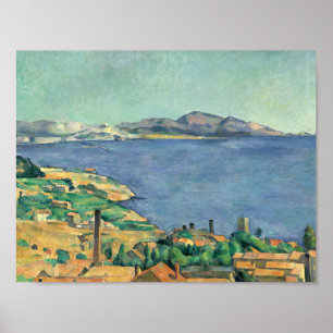 Paul Cezanne - The Gulf of Marseilles Poster